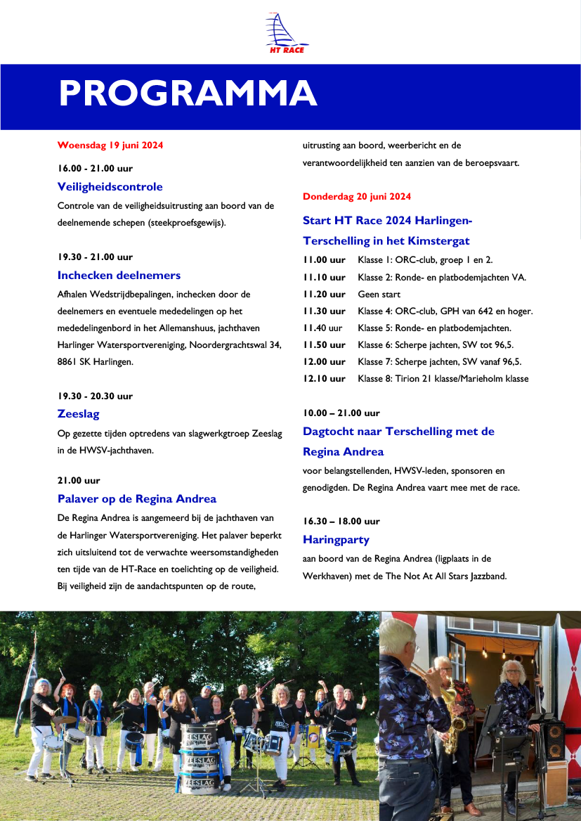 Programma HT Race 2024 1