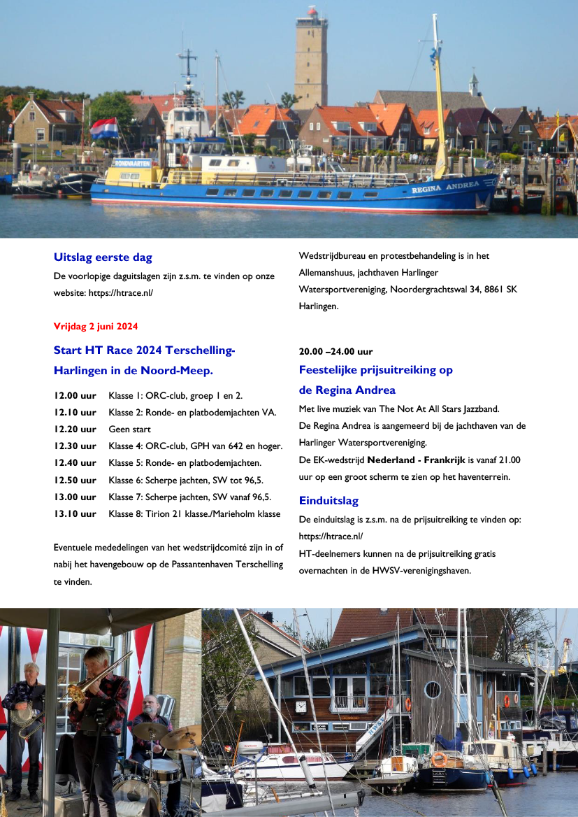 Programma HT Race 2024 2